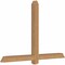 Ekena Millwork Eugene Smooth Timber Gable Bracket, Western Red Cedar, 60"W x 40"H x 3 1/2"D x 3 1/2"F, 16/12 Pitch GBW060X40X0404EUG00SWR - alternate 4